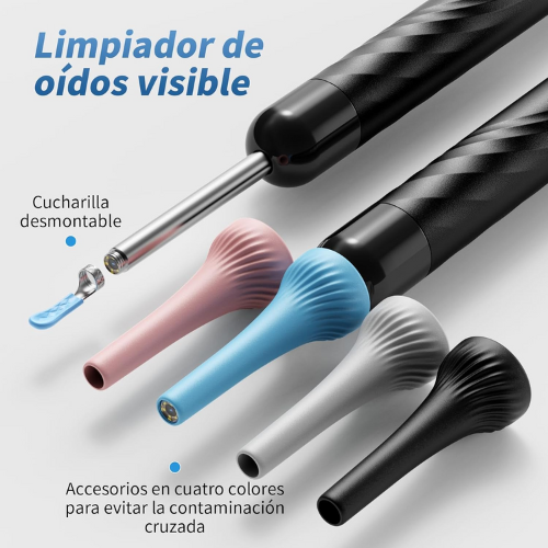 Limpiador de Oidos con Camara
