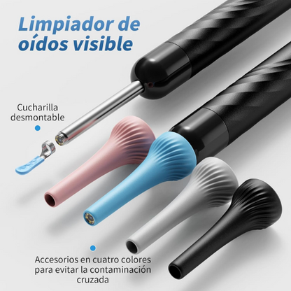 Limpiador de Oidos con Camara