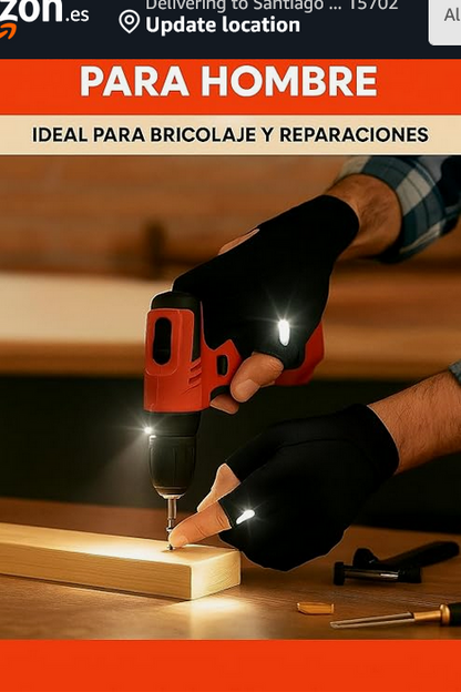 Guantes Con Linterna