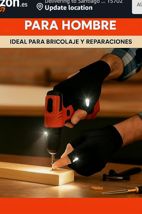 Guantes Con Linterna