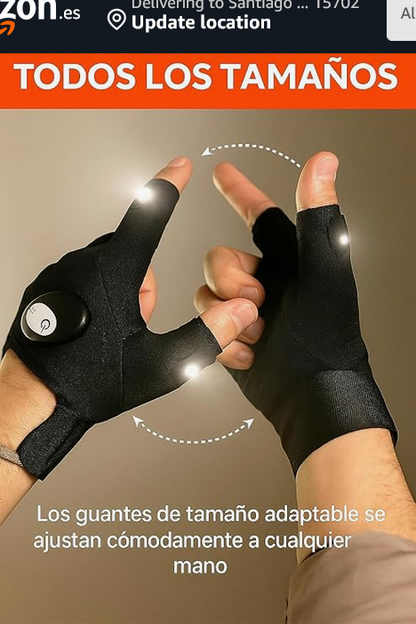 Guantes Con Linterna